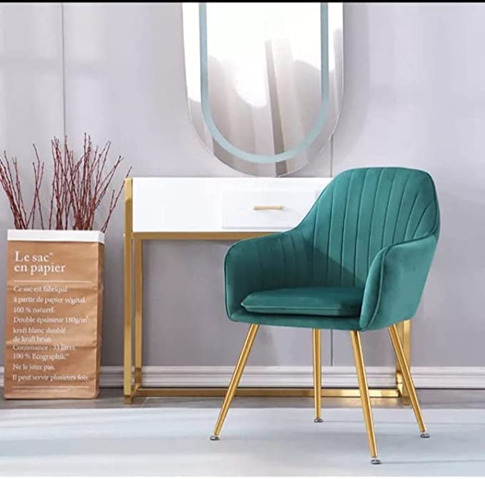 Stripe chair green