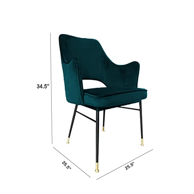 Alex Chair greenish blue 3